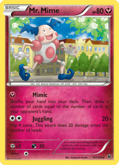 Mr. Mime Fates Collide #67