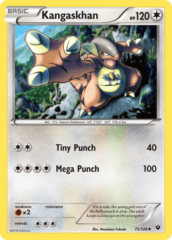 Kangaskhan Fates Collide #75