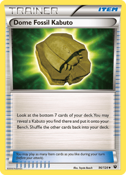 Dome Fossil Kabuto Fates Collide #96