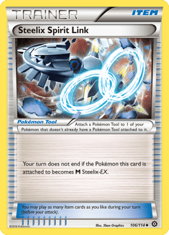 Steelix Spirit Link Steam Siege #106