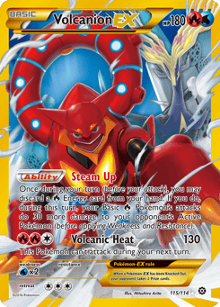 Volcanion EX Steam Siege #115