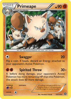 Primeape Steam Siege #53