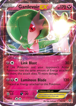 Gardevoir-EX Steam Siege #78