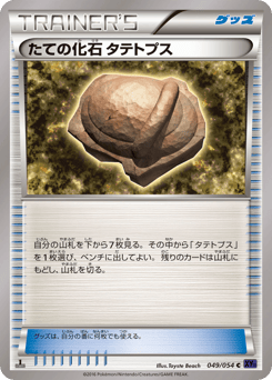 Japanese Shieldon (たての化石 タテトプス)