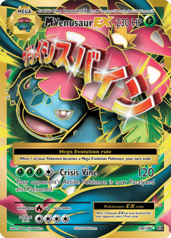M Venusaur-EX Evolutions #100