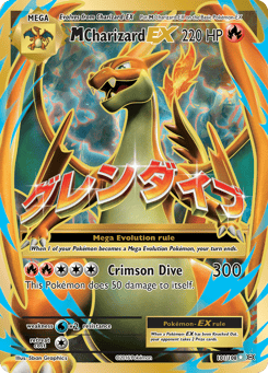 M Charizard-EX Evolutions #101