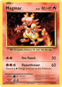 Magmar Evolutions #20