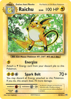 Raichu Evolutions #36