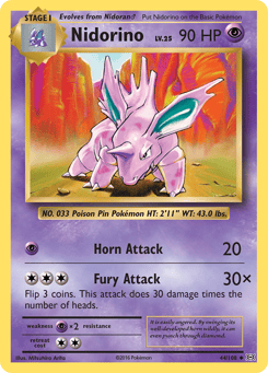 Nidorino Evolutions #44