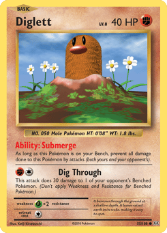 Diglett Evolutions #55