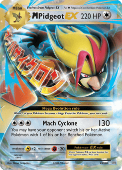 M Pidgeot-EX Evolutions #65