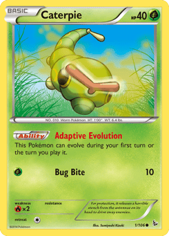 Caterpie Flashfire #1