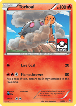 Torkoal Flashfire #16