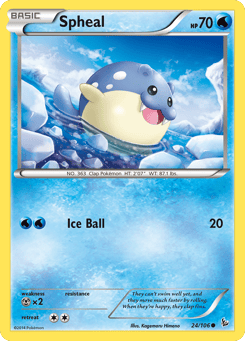 Spheal Flashfire #24