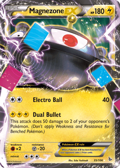 Magnezone-EX Flashfire #35