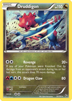 Druddigon Flashfire #70
