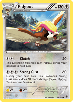 Pidgeot Flashfire #77