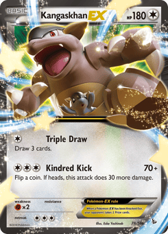 Kangaskhan-EX Flashfire #78