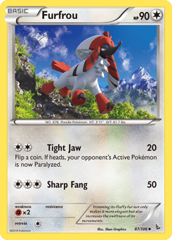 Furfrou Flashfire #87