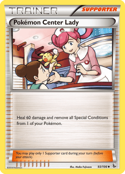 Pokémon Center Lady Flashfire #93