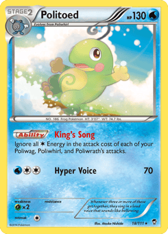 Politoed Furious Fists #18