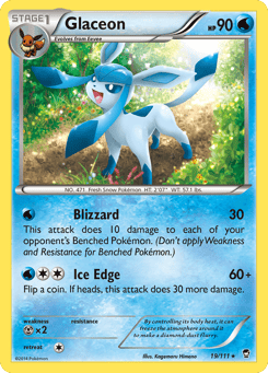 Glaceon Furious Fists #19