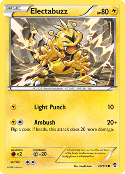 Electabuzz Furious Fists #29