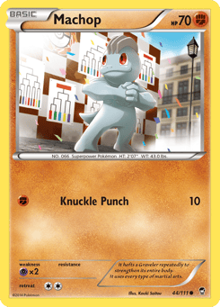 Machop Furious Fists #44