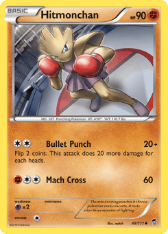 Hitmonchan Furious Fists #48