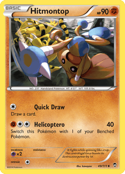Hitmontop Furious Fists #49