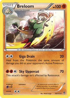 Breloom Furious Fists #50