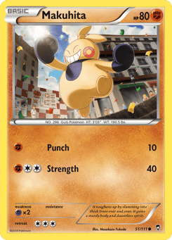 Makuhita Furious Fists #51