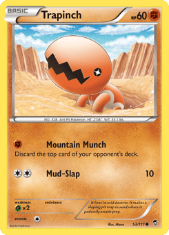 Trapinch Furious Fists #53