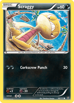 Scraggy Furious Fists #66
