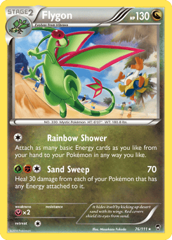 Flygon Furious Fists #76
