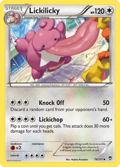 Lickilicky Furious Fists #79