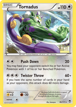 Tornadus Furious Fists #86