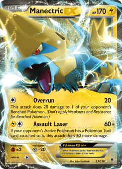 Manectric-EX Phantom Forces #23