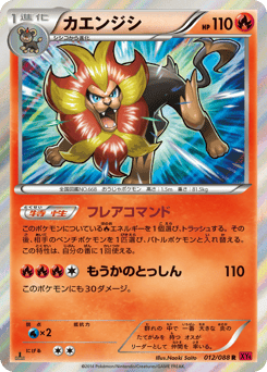 Japanese Pyroar (カエンジシ)