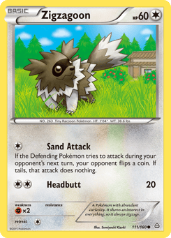 Zigzagoon Primal Clash #111