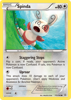 Spinda Primal Clash #115