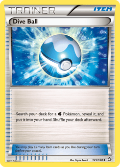 Dive Ball Primal Clash #125