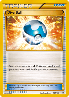 Dive Ball Primal Clash #161