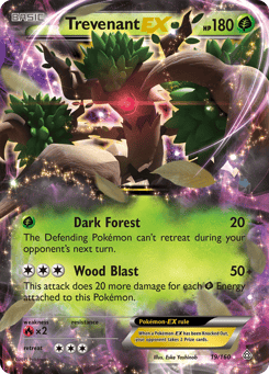Trevenant-EX Primal Clash #19