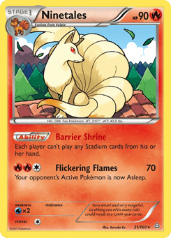 Ninetales Primal Clash #21