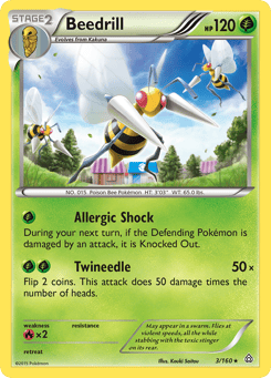 Beedrill Primal Clash #3