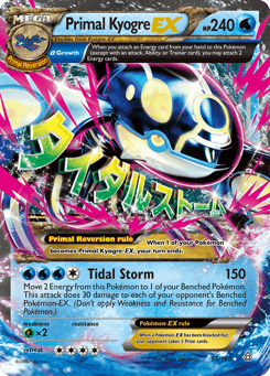Primal Kyogre-EX Primal Clash #55