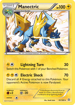 Manectric Primal Clash #61
