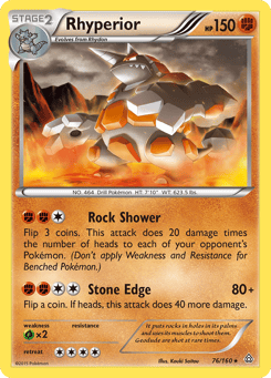 Rhyperior Primal Clash #76