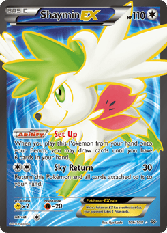 Shaymin-EX Roaring Skies #106